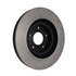 120.51052 by CENTRIC - Disc Brake Rotor - Front, 12.5 in. O.D, Vented Design, 5 Lugs, Coated Finish