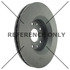 120.58022 by CENTRIC - Disc Brake Rotor - Front, 12.9 in. O.D, Vented Design, 5 Lugs, Coated Finish