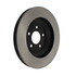 120.61045 by CENTRIC - Disc Brake Rotor - Front, Right, 12.9 in. O.D, Vented Design, 5 Lugs, Coated Finish