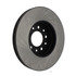 120.61057 by CENTRIC - Disc Brake Rotor - Front, 11.1 in. O.D, Vented Design, 5 Lugs, Coated Finish