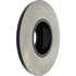 120.34002 by CENTRIC - Disc Brake Rotor - Front, 10.07 in. OD, Solid Design, 4 Bolt Holes, Coated Finish