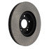 120.40071 by CENTRIC - Disc Brake Rotor - Front, 12.9 in. O.D, Vented Design, 5 Lugs, Coated Finish