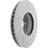 126.34140 by CENTRIC - Centric Premium OE Style Slotted Brake Rotor