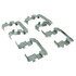 104.12951 by CENTRIC - Posi Quiet Semi-Metallic Brake Pads with Hardware