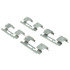 104.14220 by CENTRIC - Posi Quiet Semi-Metallic Brake Pads with Hardware