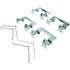 Centric 104.15090 Disc Brake Pad Set Posi Quiet Semi-Metallic Brake Pads with Hardware