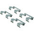 104.15220 by CENTRIC - Posi Quiet Semi-Metallic Brake Pads with Hardware