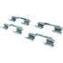 104.17800 by CENTRIC - Posi Quiet Semi-Metallic Brake Pads with Hardware