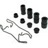 104.18210 by CENTRIC - Posi Quiet Semi-Metallic Brake Pads with Hardware