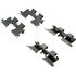 105.02720 by CENTRIC - Posi Quiet Ceramic Brake Pads with Shims and Hardware