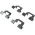 105.02990 by CENTRIC - Posi Quiet Ceramic Brake Pads with Shims and Hardware