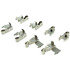 105.03250 by CENTRIC - Posi Quiet Ceramic Brake Pads with Shims and Hardware
