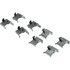 Centric 105.03520 Disc Brake Pad Set Posi Quiet Ceramic Brake Pads with Shims and Hardware