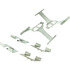 105.03740 by CENTRIC - Posi Quiet Ceramic Brake Pads with Shims and Hardware