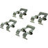 105.03830 by CENTRIC - Posi Quiet Ceramic Brake Pads with Shims and Hardware