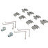 105.05250 by CENTRIC - Posi Quiet Ceramic Brake Pads with Shims and Hardware