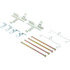 105.06290 by CENTRIC - Posi Quiet Ceramic Brake Pads with Shims and Hardware