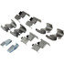 105.05510 by CENTRIC - Posi Quiet Ceramic Brake Pads with Shims and Hardware