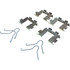 105.06680 by CENTRIC - Posi Quiet Ceramic Brake Pads with Shims and Hardware