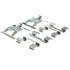 105.06790 by CENTRIC - Posi Quiet Ceramic Brake Pads with Shims and Hardware
