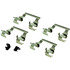 Centric 105.07070 Disc Brake Pad Set Posi Quiet Ceramic Brake Pads with Shims and Hardware
