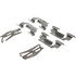 105.08340 by CENTRIC - Posi Quiet Ceramic Brake Pads with Shims and Hardware