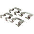 105.08640 by CENTRIC - Posi Quiet Ceramic Brake Pads with Shims and Hardware