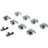 105.0884 by CENTRIC - Posi Quiet Ceramic Brake Pads with Shims and Hardware