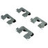 105.09000 by CENTRIC - Posi Quiet Ceramic Brake Pads with Shims and Hardware