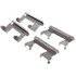 Centric 105.09090 Disc Brake Pad Set Posi Quiet Ceramic Brake Pads with Shims and Hardware