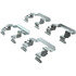 105.09290 by CENTRIC - Posi Quiet Ceramic Brake Pads with Shims and Hardware