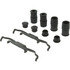 105.09350 by CENTRIC - Posi Quiet Ceramic Brake Pads with Shims and Hardware