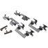 105.09560 by CENTRIC - Posi Quiet Ceramic Brake Pads with Shims and Hardware