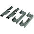 105.10800 by CENTRIC - Posi Quiet Ceramic Brake Pads with Shims and Hardware