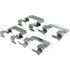 105.10130 by CENTRIC - Posi Quiet Ceramic Brake Pads with Shims and Hardware