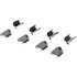 105.10220 by CENTRIC - Posi Quiet Ceramic Brake Pads with Shims and Hardware