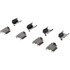 105.10210 by CENTRIC - Posi Quiet Ceramic Brake Pads with Shims and Hardware