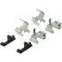 105.10370 by CENTRIC - Posi Quiet Ceramic Brake Pads with Shims and Hardware