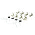 102.13240 by CENTRIC - C-Tek Semi-Metallic Brake Pads with Shims