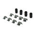 102.13180 by CENTRIC - C-Tek Semi-Metallic Brake Pads with Shims