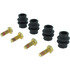 102.17750 by CENTRIC - C-Tek Semi-Metallic Brake Pads with Shims