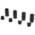 Centric 104.02570 Disc Brake Pad Set Posi Quiet Semi-Metallic Brake Pads with Hardware