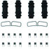 104.05240 by CENTRIC - Posi Quiet Semi-Metallic Brake Pads with Hardware