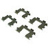 Centric 104.05560 Disc Brake Pad Set Posi Quiet Semi-Metallic Brake Pads with Hardware