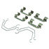 104.06370 by CENTRIC - Posi Quiet Semi-Metallic Brake Pads with Hardware