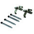 104.07090 by CENTRIC - Posi Quiet Semi-Metallic Brake Pads with Hardware