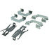 104.07270 by CENTRIC - Posi Quiet Semi-Metallic Brake Pads with Hardware
