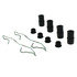 104.07940 by CENTRIC - Posi Quiet Semi-Metallic Brake Pads with Hardware