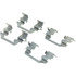 104.08290 by CENTRIC - Posi Quiet Semi-Metallic Brake Pads with Hardware