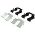 104.08770 by CENTRIC - Posi Quiet Semi-Metallic Brake Pads with Hardware